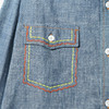 Needles Work Shirt Cotton Chambray 印第安刺绣牛仔工装衬衫 商品缩略图2