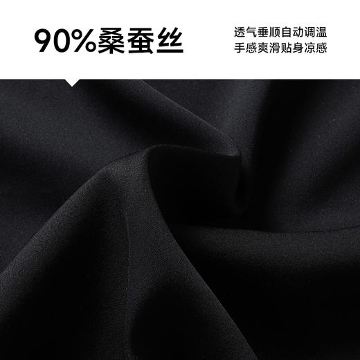 【90%桑蚕丝】【DWP】大依优型大码高品质短袖Polo衫翻领加肥加大男士大号弹力透气舒适 商品图3