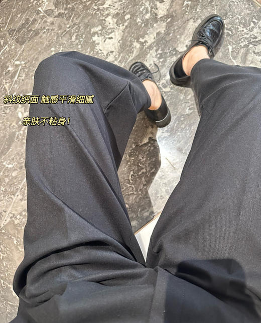 大王同款女士高腰褶阔腿西装裤长裤721401 商品图11