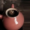 问鼎汝瓷经典款萼红雨润侧把壶景德镇陶瓷泡茶壶 商品缩略图3