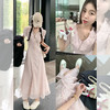 <曾小咸推荐>【花季少女】系扣碎花长裙 商品缩略图0