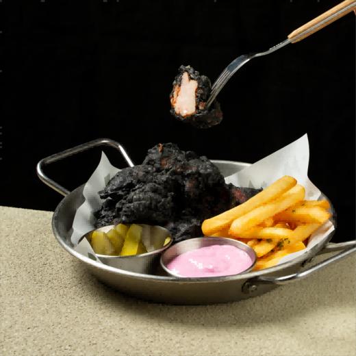 黑粉炸鸡 商品图0