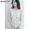 NEELLY纳俪商场同款高级感度假风开叉吊带连衣裙女法式优雅中长裙N23074Y03342 商品缩略图2