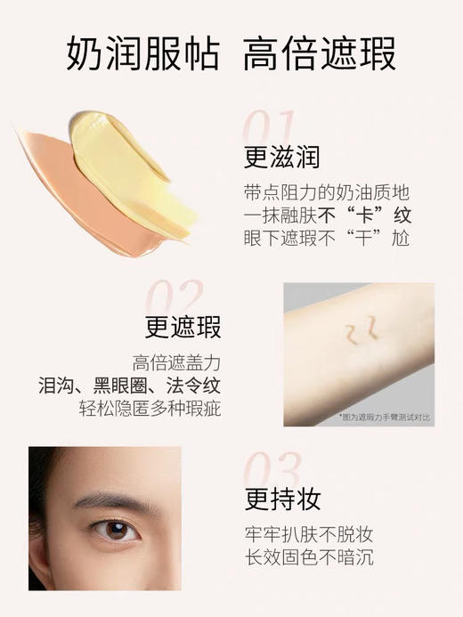 毛戈平 无瑕双色遮瑕膏/遮瑕盘(送刷子) 商品图2