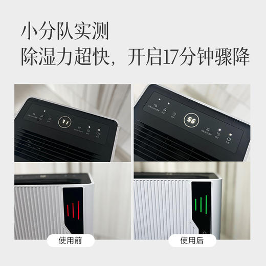 【第13个心愿】【官方1499元】【雨雪天刚需好物 除湿机】除湿/干衣两种模式 可覆盖100m²大户型高效除湿  欧洲专注除湿品牌 自带湿度检测 ~ 商品图3