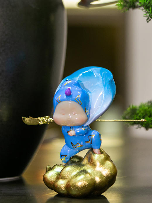 稀奇艺术《志在必得》办公室可爱小摆件创意多巴胺家居轻奢饰品 商品图2