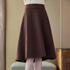 奢姿2024春季新款大码女装时尚半松紧裙子胖妹妹百搭简约半身裙9934460137 商品缩略图0
