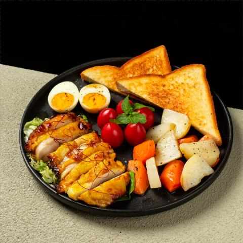 腿排黄油吐司 商品图0