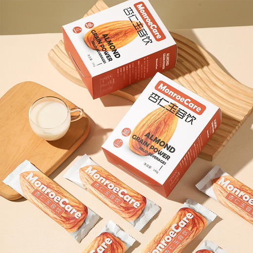 【甄选】杏仁玉容饮科学配比独立包装3盒赠1盒红枣 商品图1