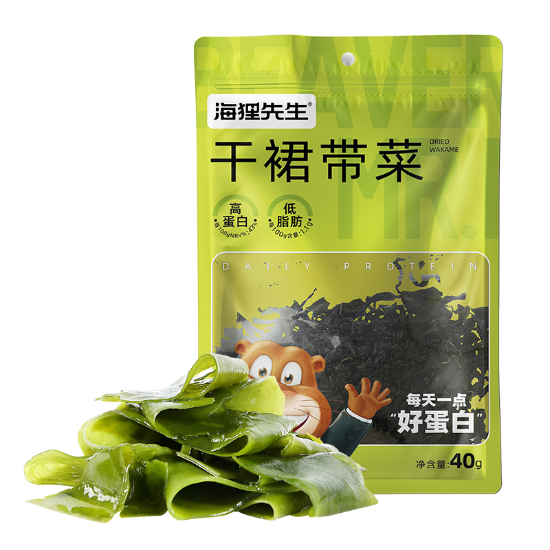 海狸先生干裙带菜升级版40g*5袋