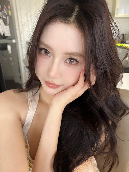 Flower color半年抛美瞳 浅亚麻 14.2mm 商品图2