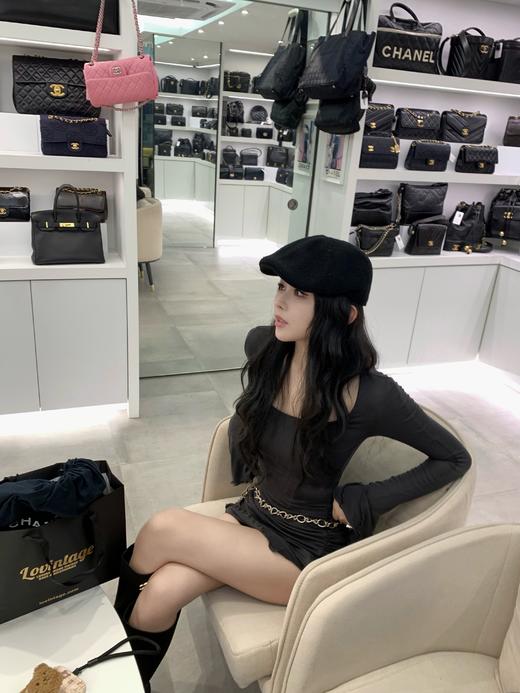 Read Nameless /深灰港风微透打底长衫 商品图1