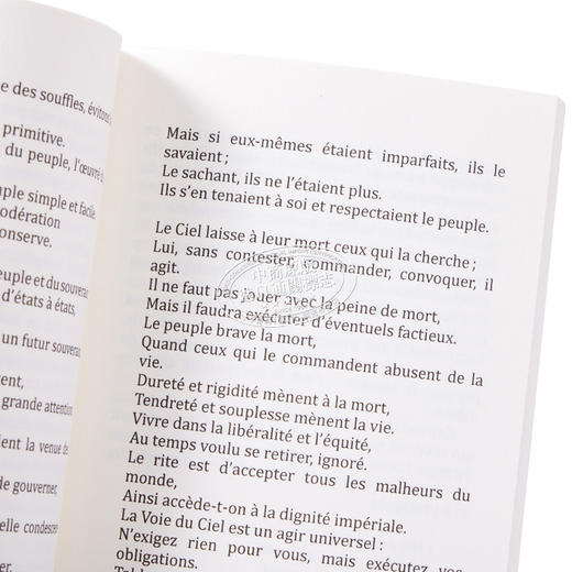 【中商原版】老子 道德经 法文原版 Le livre de la voie et de la vertu Tao Te King Laozi 商品图3