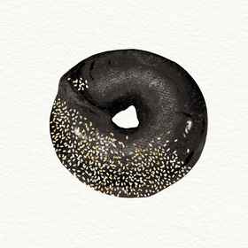 腿排乳酪洋芋贝果