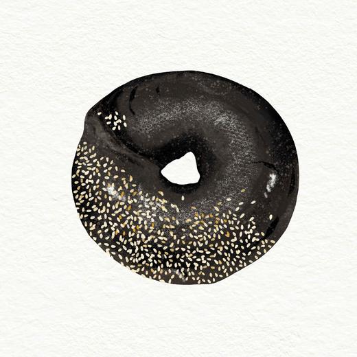 腿排乳酪洋芋贝果 商品图0