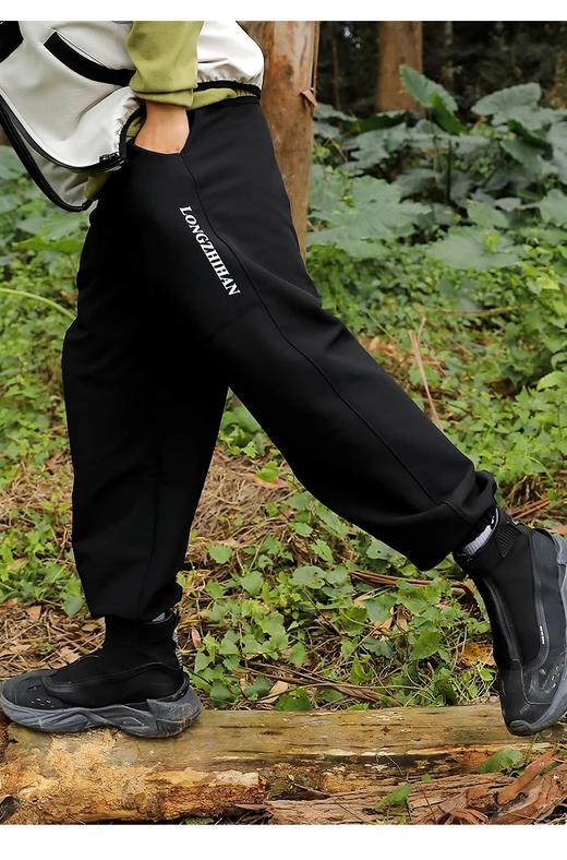 [六款大综合]2024早春新品龙之涵踏春山涧系列微绒连帽衣 马甲 外套 休闲裤 工装裤 长袖衫 商品图13