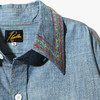 Needles Work Shirt Cotton Chambray 印第安刺绣牛仔工装衬衫 商品缩略图1