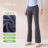 秋冬加绒瑜伽裤高腰提臀喇叭裤显瘦裸感无缝高弹加厚微喇裤女 商品缩略图0