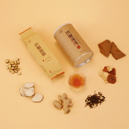 【爆款推荐】同有三和·扶阳温通普洱调味茶 | 扶持阳气，使身体通畅 | 药食同源 | 名医组方 | 100g/罐 商品图2