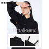 NEELLY纳俪气质衬衫领可调节吊带连衣裙女时尚两件套中长款A字裙N22074Y04417 商品缩略图2