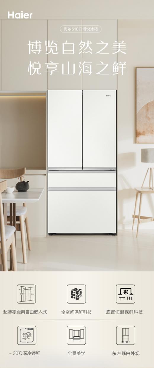 海尔/冰箱/BCD-518WGHFD2BGCU1 商品图1
