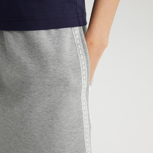 WassupHouse 拼接条纹包臀裙 商品图5