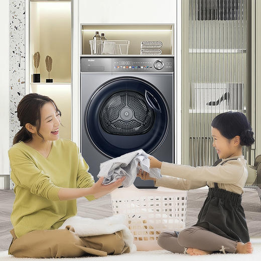 海尔（Haier）洗烘套装 XQG100-BD14356L+HGS100-356 商品图14