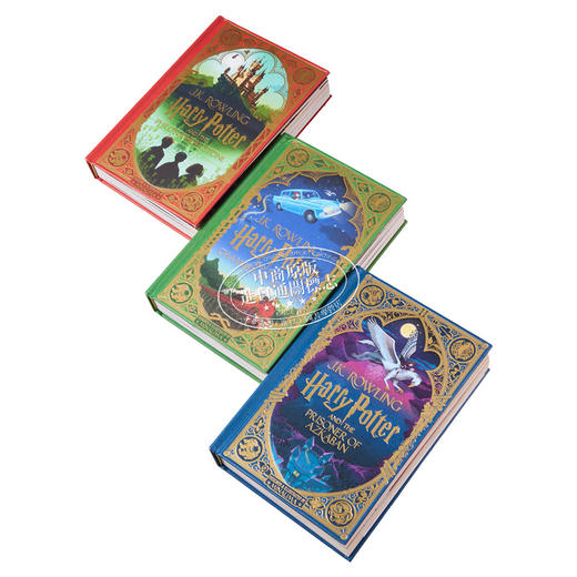 【中商原版】MinaLima 哈利波特精装互动书1-3 英文原版 MinaLima Harry Potter 哈利波特互动书 哈利波特机关书 哈利波特英语原版 J.K罗琳 商品图2