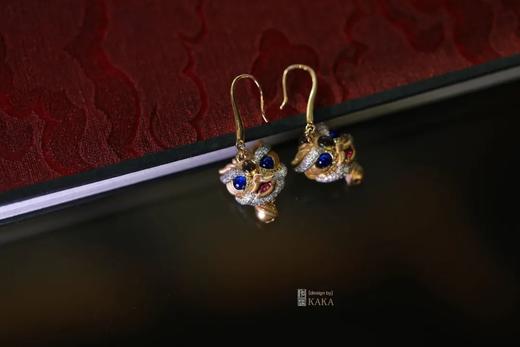 喜气又可爱｜小狮子耳环 商品图6