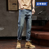 【Q】【新款DQ】大依优型大码直筒牛仔裤长裤男舒适弹力休闲简约百搭加肥加大男装潮款 商品缩略图6