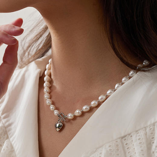 Manreya玛芮雅“时空新旅”淡水珍珠项链法式复古 商品图10