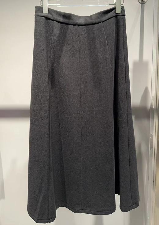 212WS净色百搭A字半裙31113（黑） 冬季 312124032105 商品图1