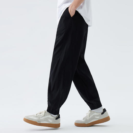 gxg.jeans男装夏季休闲裤男潮流黑色宽松束脚裤爆款休闲裤 商品图1