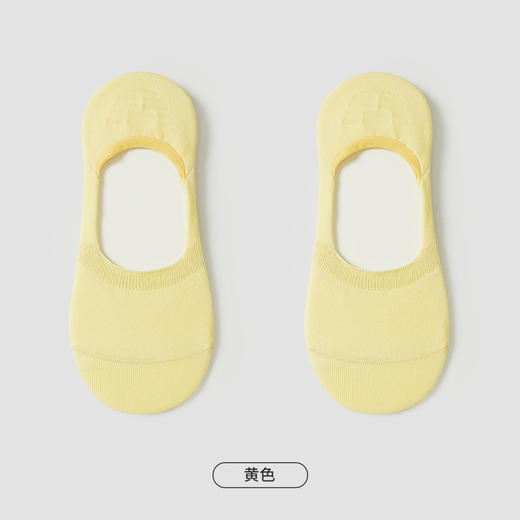 都市丽人简约系列隐形袜女高含棉袜子中厚隐形袜LC4DA2 商品图4