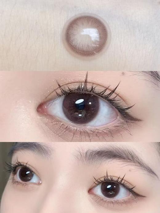 BAOMEICON·年抛  泡泡粉咖  14.0  <封封同款> 春夏氧气妆容 |  清透爱豆感！温柔清纯小直径初恋眼！韩产0-800度<一副两片> 商品图1