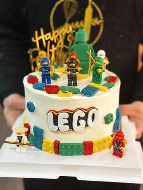 蛋糕定制—乐高翻糖蛋糕
