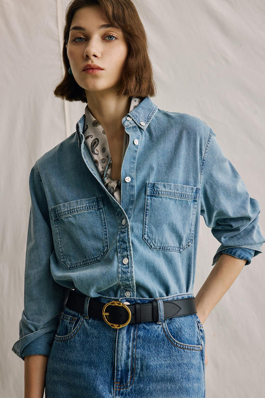 【可可推荐】质地柔软真丝丝巾 舒适轻盈羊毛丝巾 经典佰搭 保暖实用 商品图3