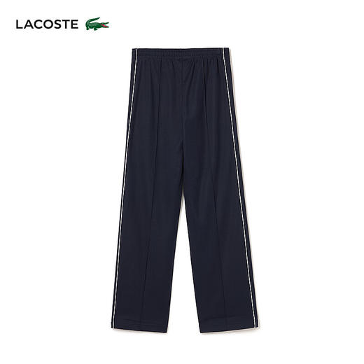 【海南专供价】Lacoste法国鳄鱼女装新款时尚百搭长裤XF0765-10 商品图1