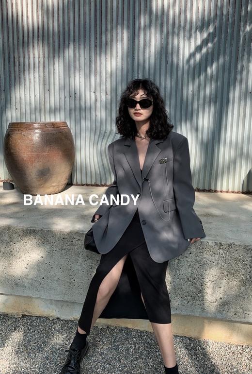 香蕉糖中长款西装8T0079 商品图2