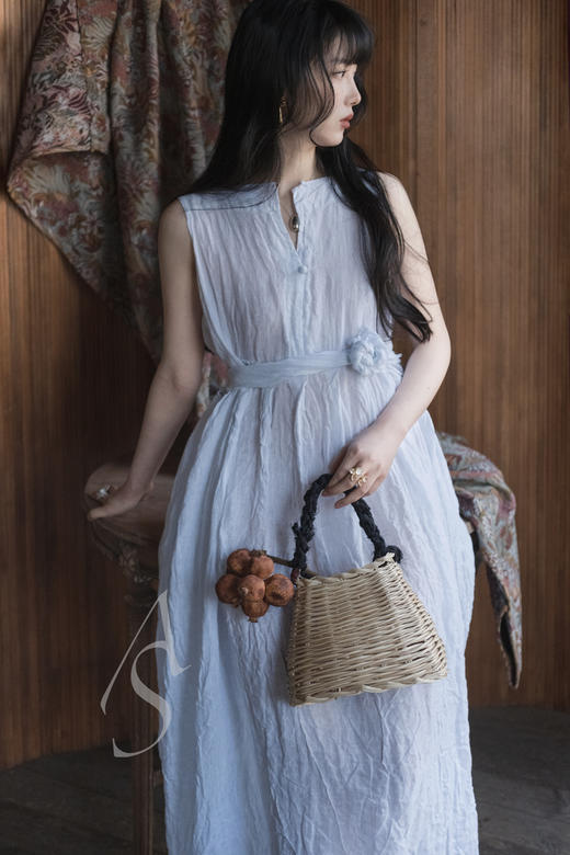 Daniela Gregis  竹编曼陀林琴型手提包 商品图7