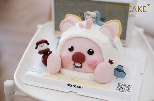 1027CAKE | 立体loopy 小海狸 露比 水瓶座 商品图2
