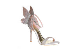 豪麟名鞋SOPHIA WEBSTER女鞋凉鞋织物SAW23055L金色