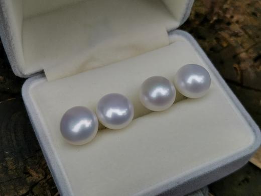 520系列【简洁】淡水珍珠耳钉 商品图3