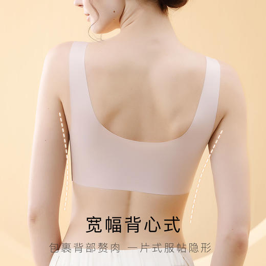 【妈妈内衣】中老年大码奶奶文胸前扣背心式老人胸罩舒适无钢圈繁星如沸 商品图7