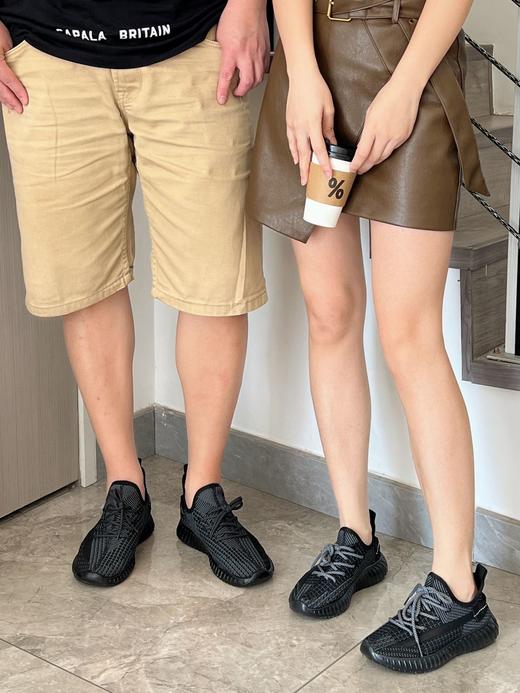 TataFlora情侣款飞织椰子鞋 经典情侣款 买一送一任选颜色新款爆款网鞋透气网面老爹运动休闲跑步鞋 商品图1