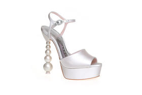 豪麟名鞋SOPHIA WEBSTER女鞋凉鞋织物SBR22001L白色