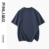 PINLI品立夏季新款男士圆领落肩纯色短袖T恤打底衫GD231111021 商品缩略图7