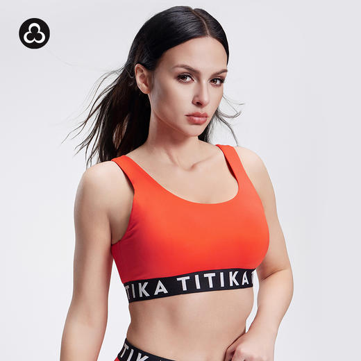 TITIKA运动内衣防震中高强度健身背心外穿健身可拆卸胸垫瑜伽文胸11130 商品图0