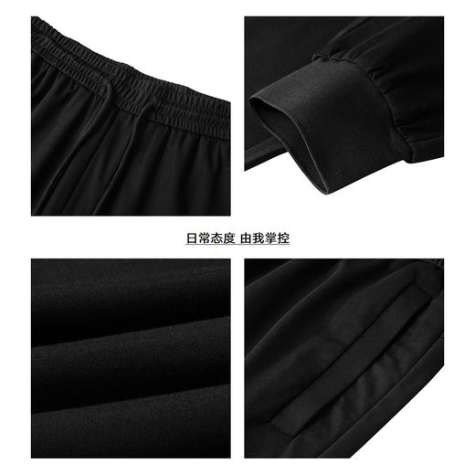 gxg.jeans男装夏季休闲裤男潮流黑色宽松束脚裤爆款休闲裤 商品图3