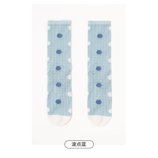 都市丽人时尚系列中筒袜女竹纤维袜子薄款中筒袜LC4EA1 商品图1